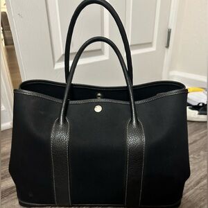 Hermes Garden Party 36 Canvas/Leather